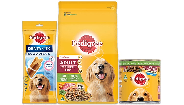 Pedigree dog products