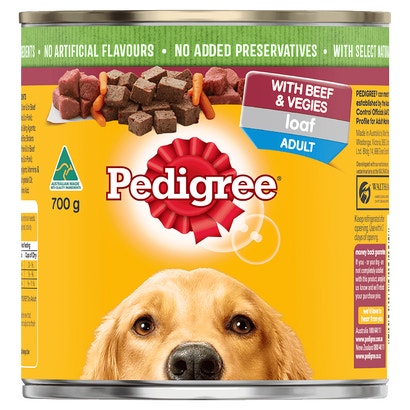 PEDIGREE® Adult Wet Dog Food With Beef & Vegies Loaf