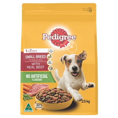PEDIGREE® Small Breed with Tender Bites Dry Dog Food with Real Beef