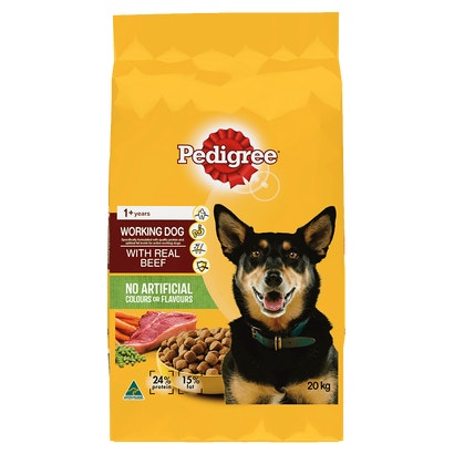 PEDIGREE® Working Adult Dog Dry Dog Food with Real Beef