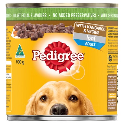 PEDIGREE® Adult Wet Dog Food With Kangaroo & Vegies Loaf