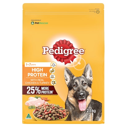 PEDIGREE® High Protein Dry Dog Food With Real Chicken & Turkey
